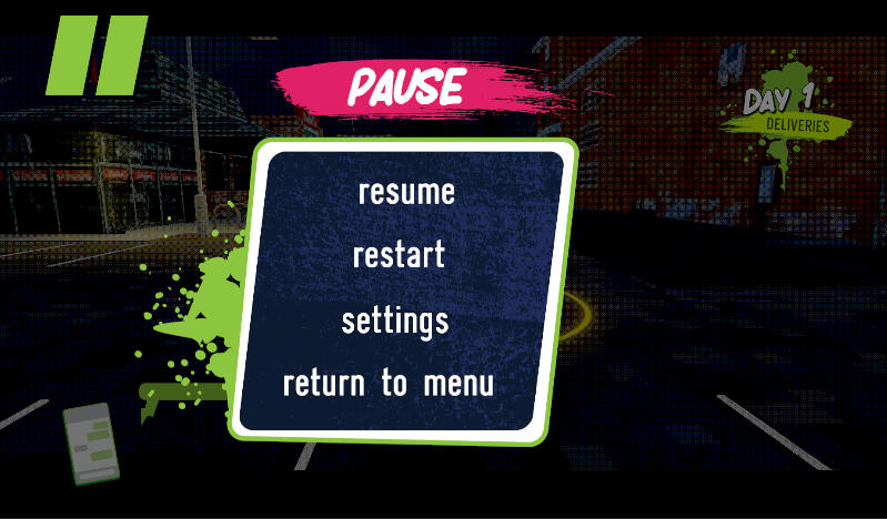 Pause Menu